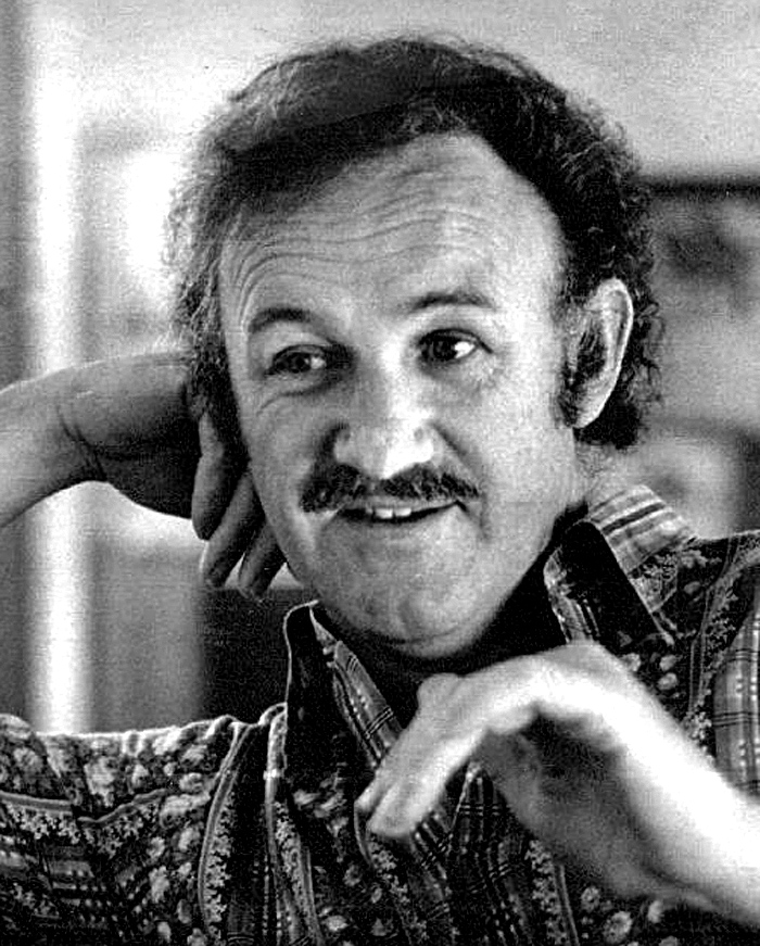 Portrait of American actor Gene Hackman from the early 1970s