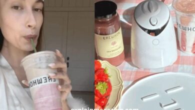 hailey bieber smoothie recipe
