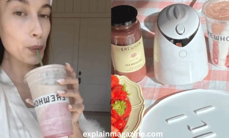 hailey bieber smoothie recipe