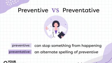 preventive or preventative