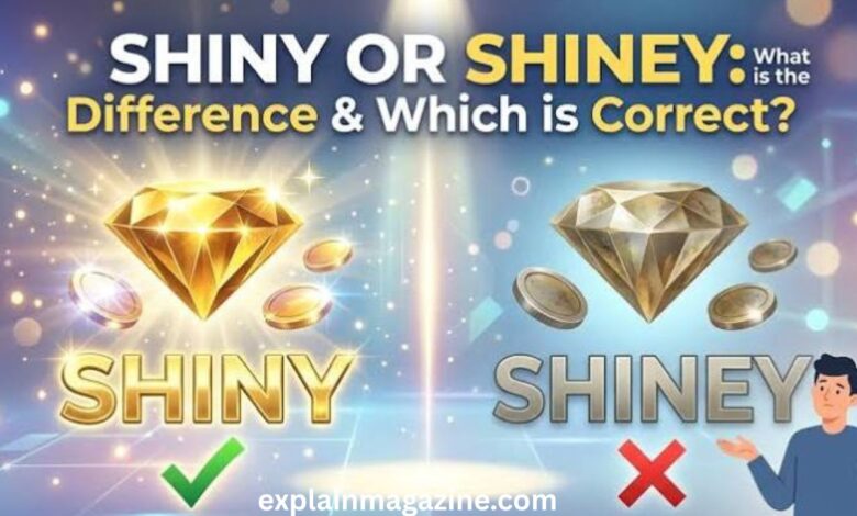 shiney or shiny