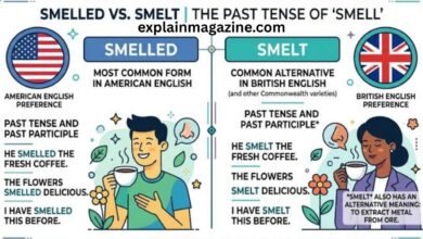 smelt or smelled