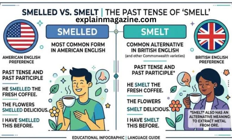 smelt or smelled